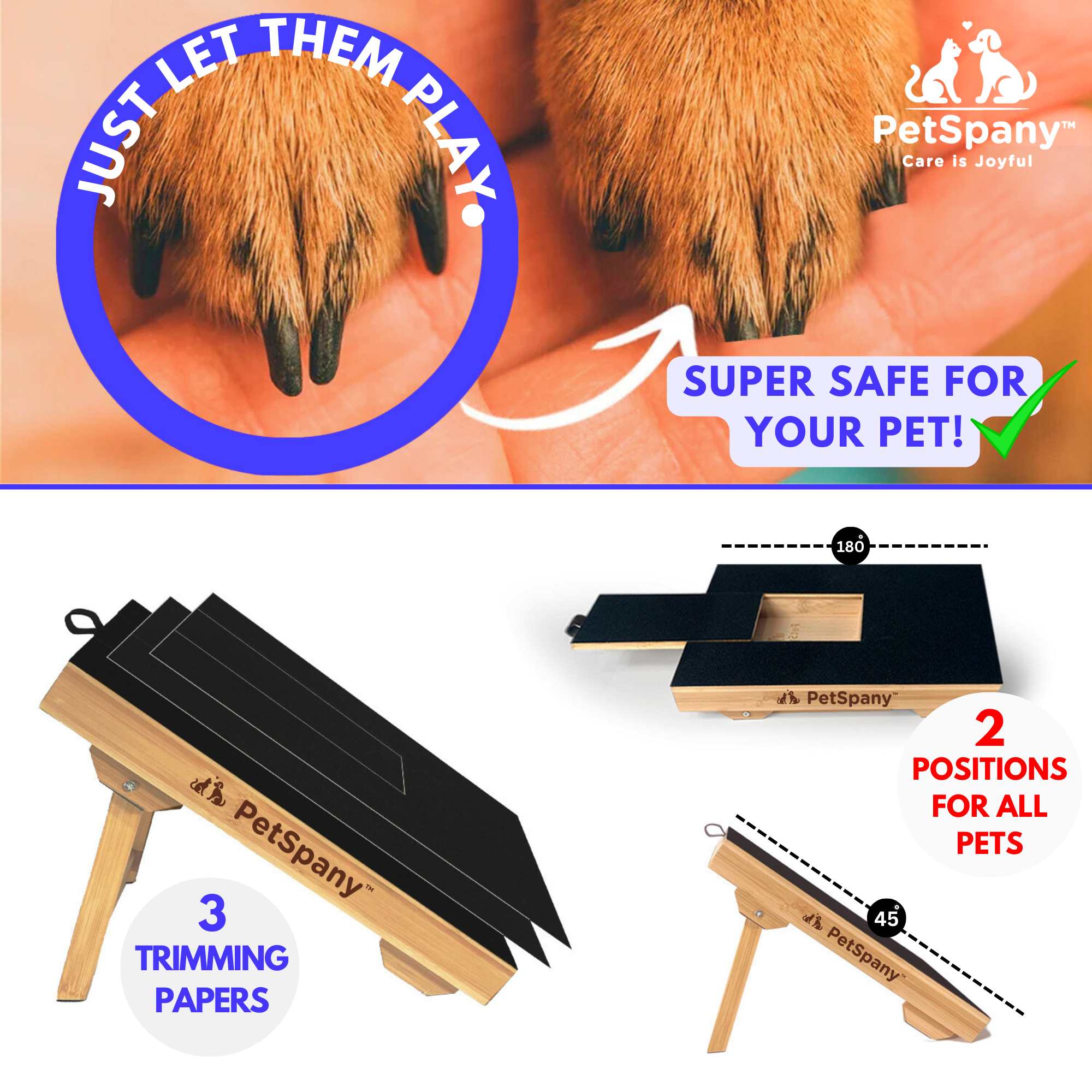 PetSpany™ Dog Nail Scratch Board