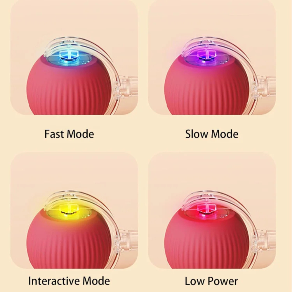 Petspany™ Smart Tail Rolling Ball – Interactive Pet Toy