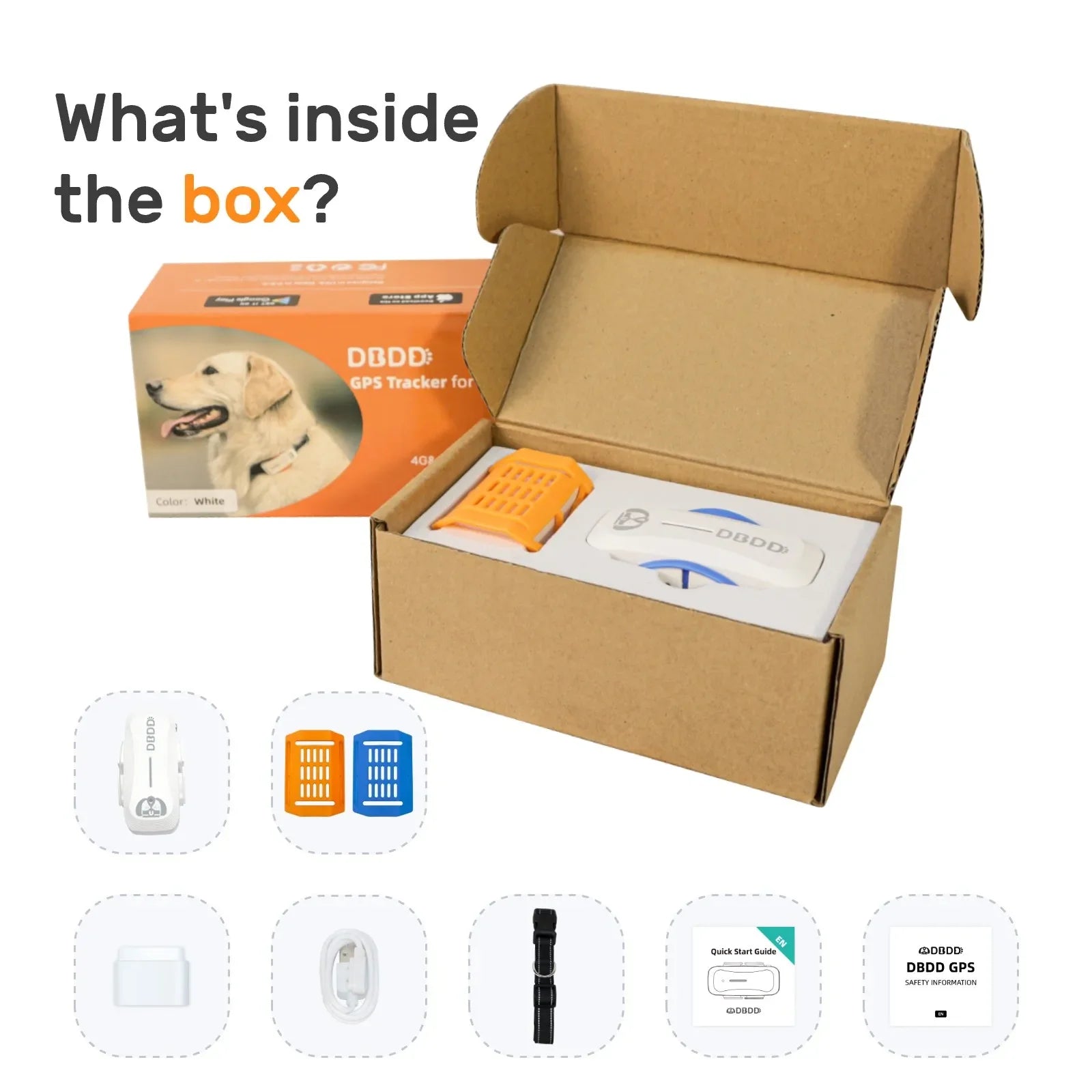Petspany™ DBDD GPS Tracker for Dogs