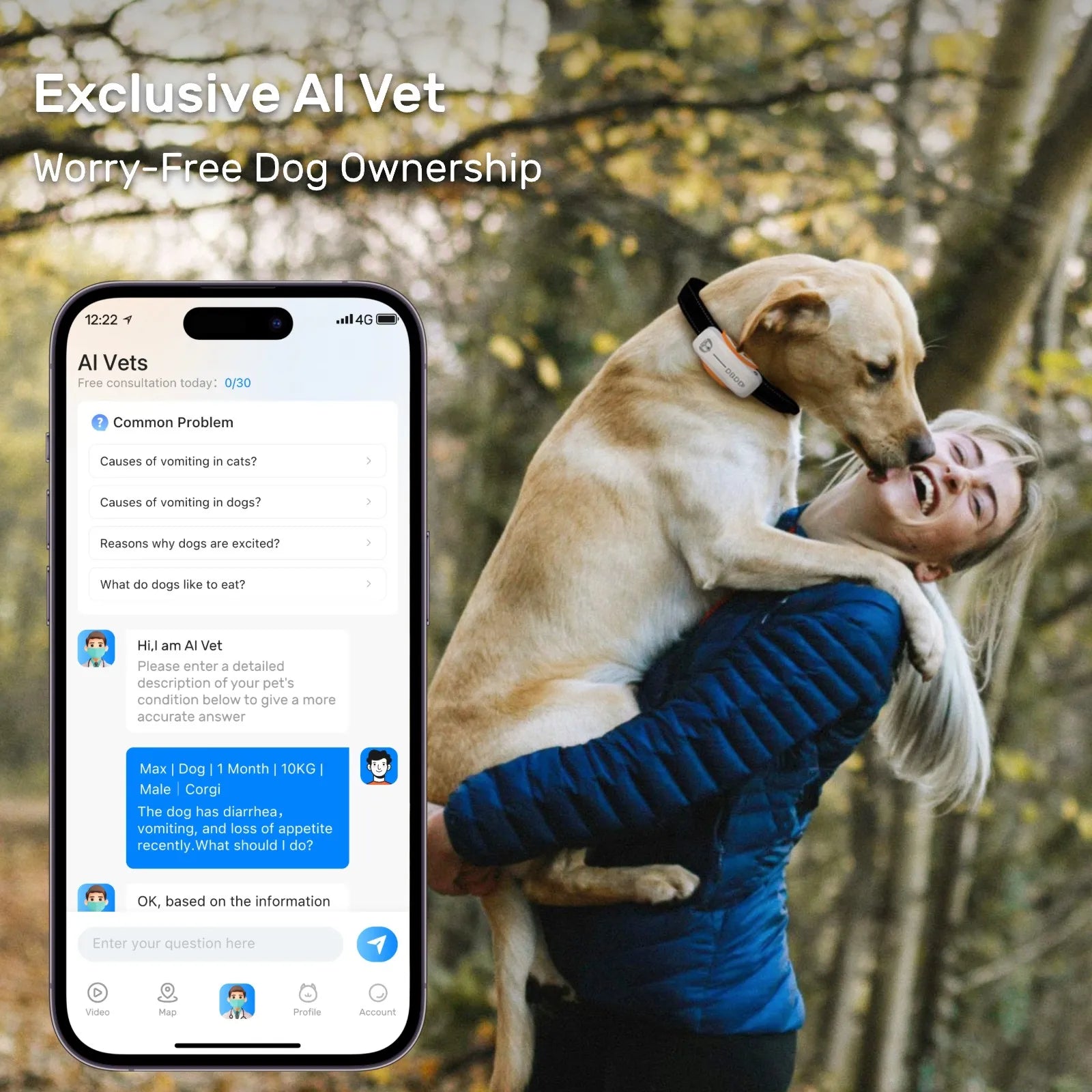 Petspany™ DBDD GPS Tracker for Dogs