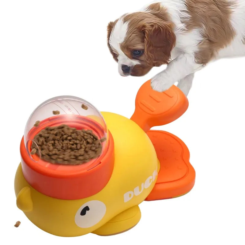 Interactive Duck Feeder – Peck & Play for Curious Pets!